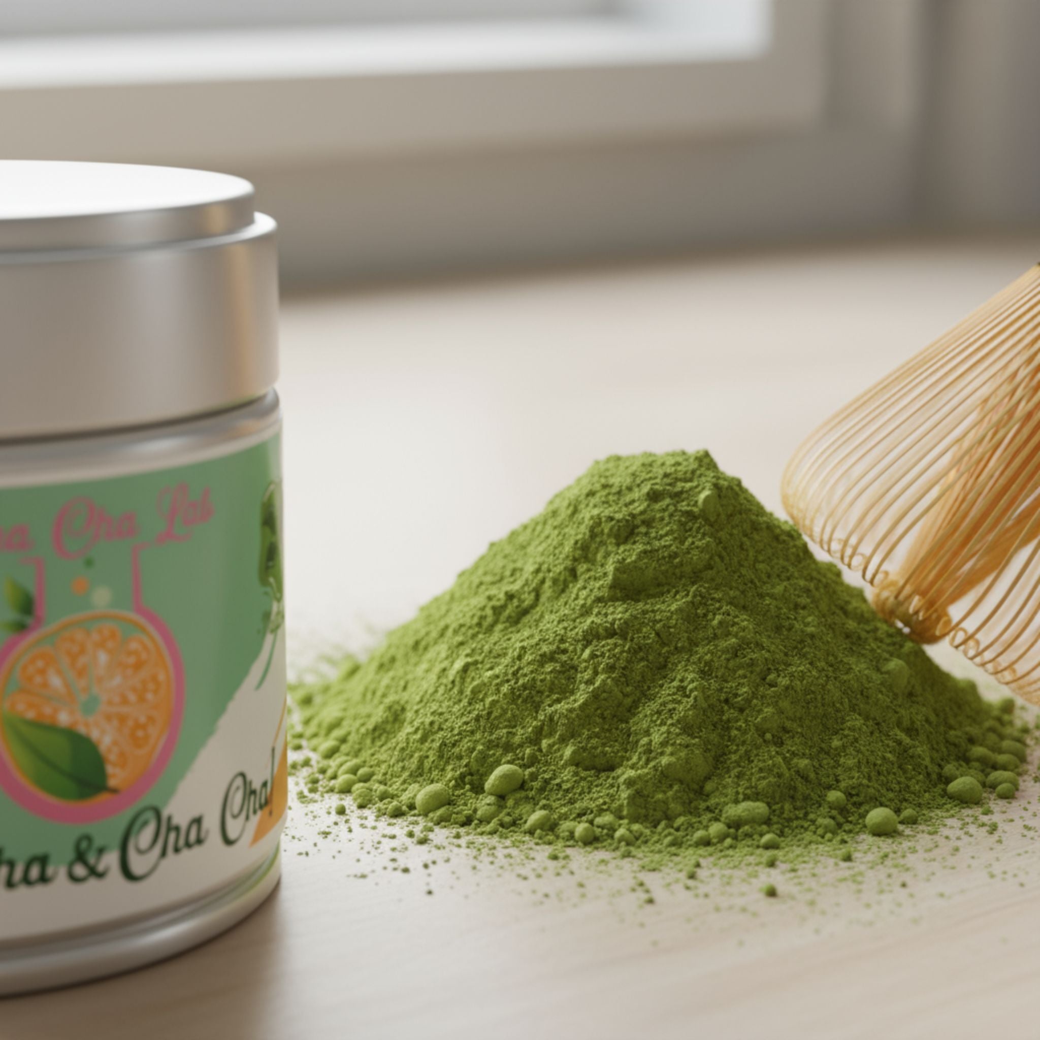Ceremoniálna matcha – zelený čaj v prášku (Camellia sinensis)