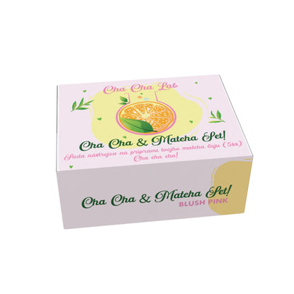 Set nástrojov (5 ks) na prípravu tvojho matcha čaju Blush Pink – Comming soon