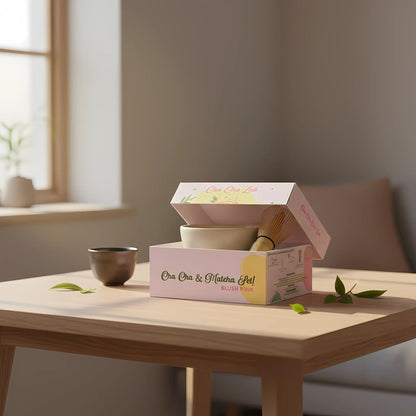 Set nástrojov (5 ks) na prípravu tvojho matcha čaju Blush Pink – Comming soon