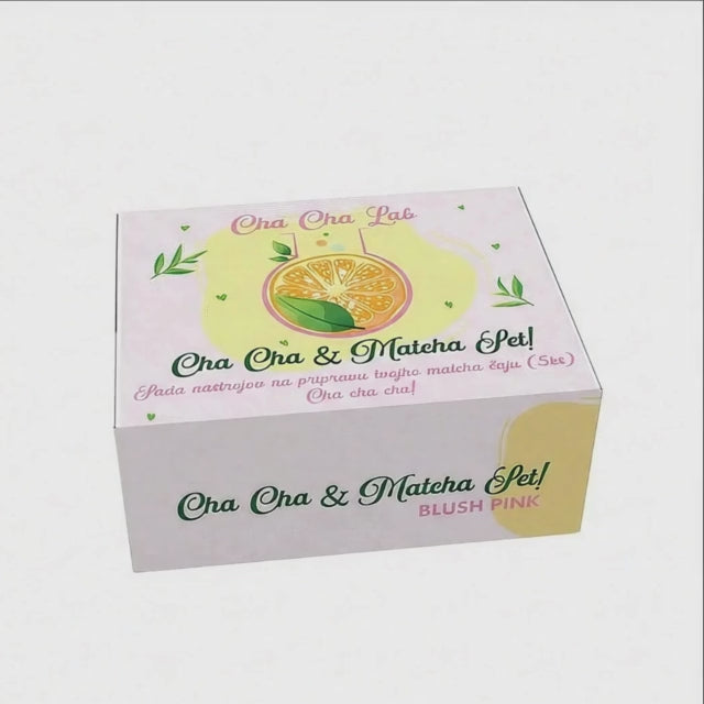 Set nástrojov (5 ks) na prípravu tvojho matcha čaju Blush Pink – Comming soon